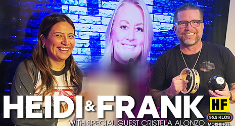 Heidi and Frank with guest Cristela Alonzo