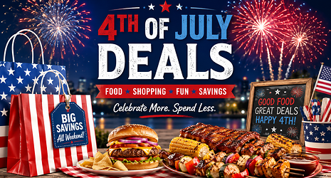 Celebrate Independence Day Without Breaking the Bank: The Best 4th of July Deals Around Town